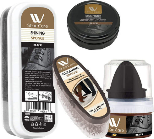 Shoe Care Cleaning Kit - Pack of 4 | WBM SHOE CARE